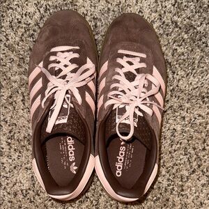 Adidas Women's Chocolate and Blush Gazelles
